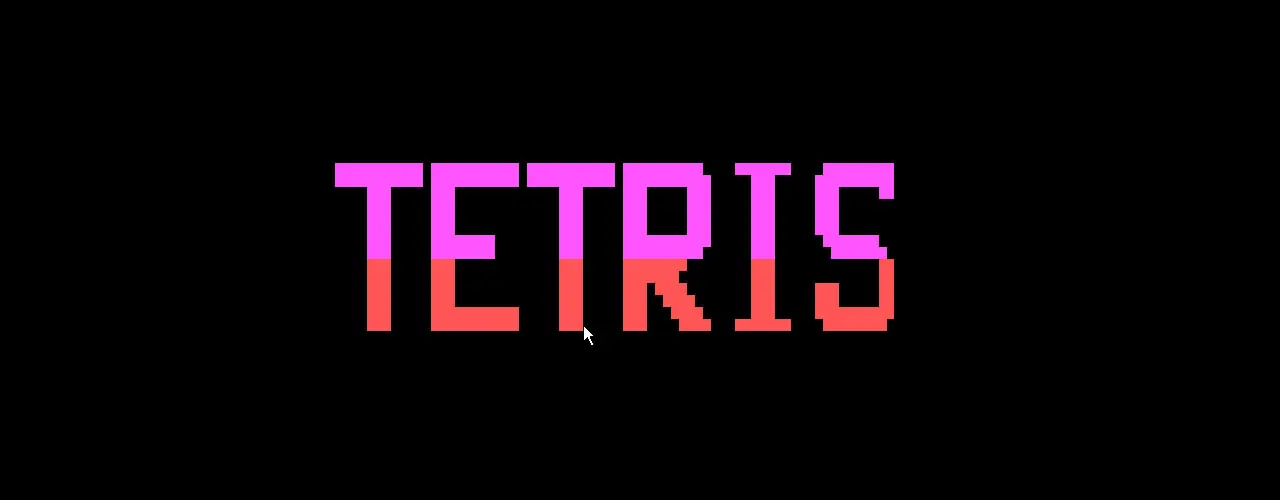 Tetris Game Cover