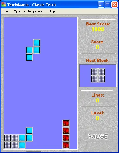 TetrixMania Game Cover
