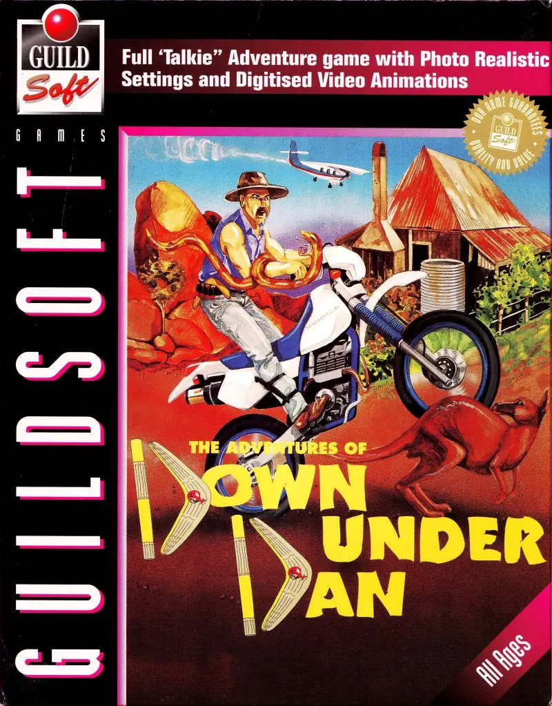 The Adventures of Down Under Dan Game Cover