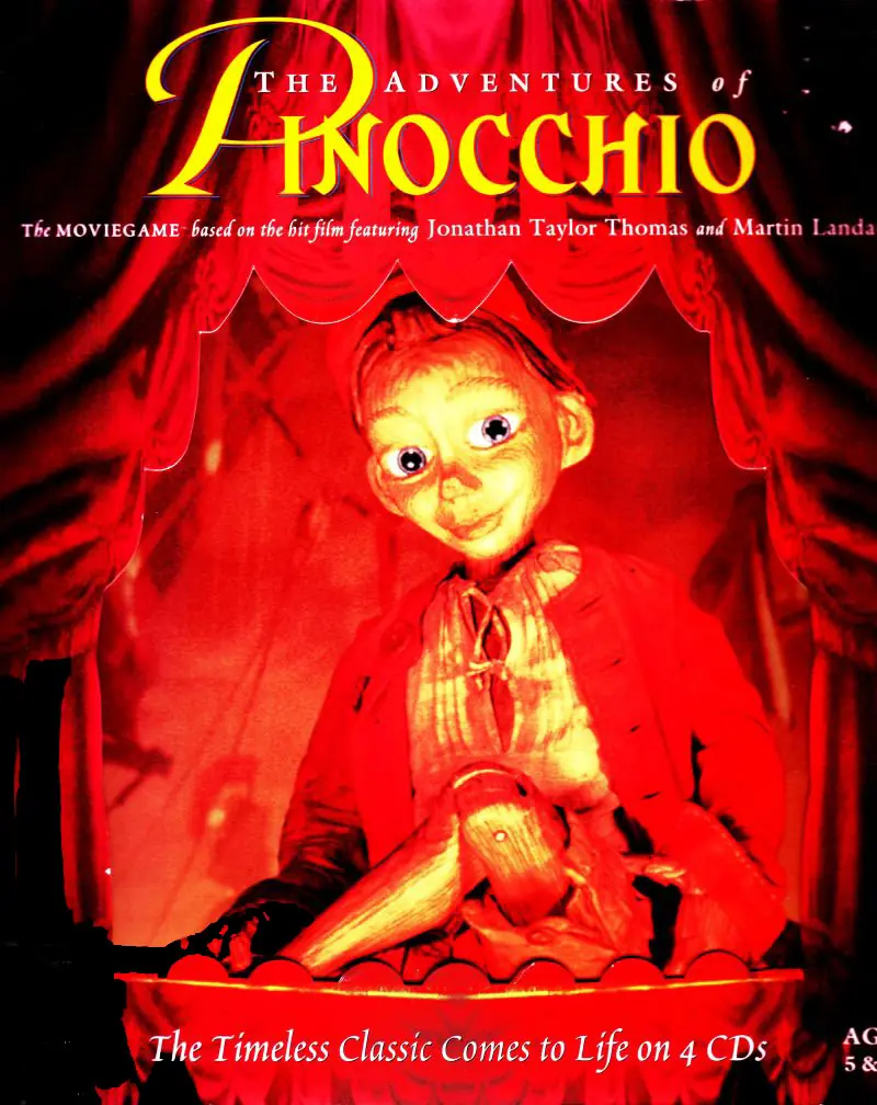 The Adventures of Pinocchio Game Cover