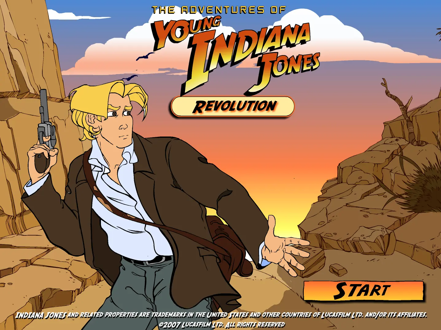 The Adventures of Young Indiana Jones: Revolution Game Cover