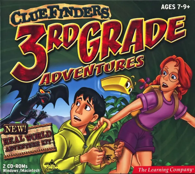 The ClueFinders 3rd Grade Adventures: The Mystery of Mathra Game Cover