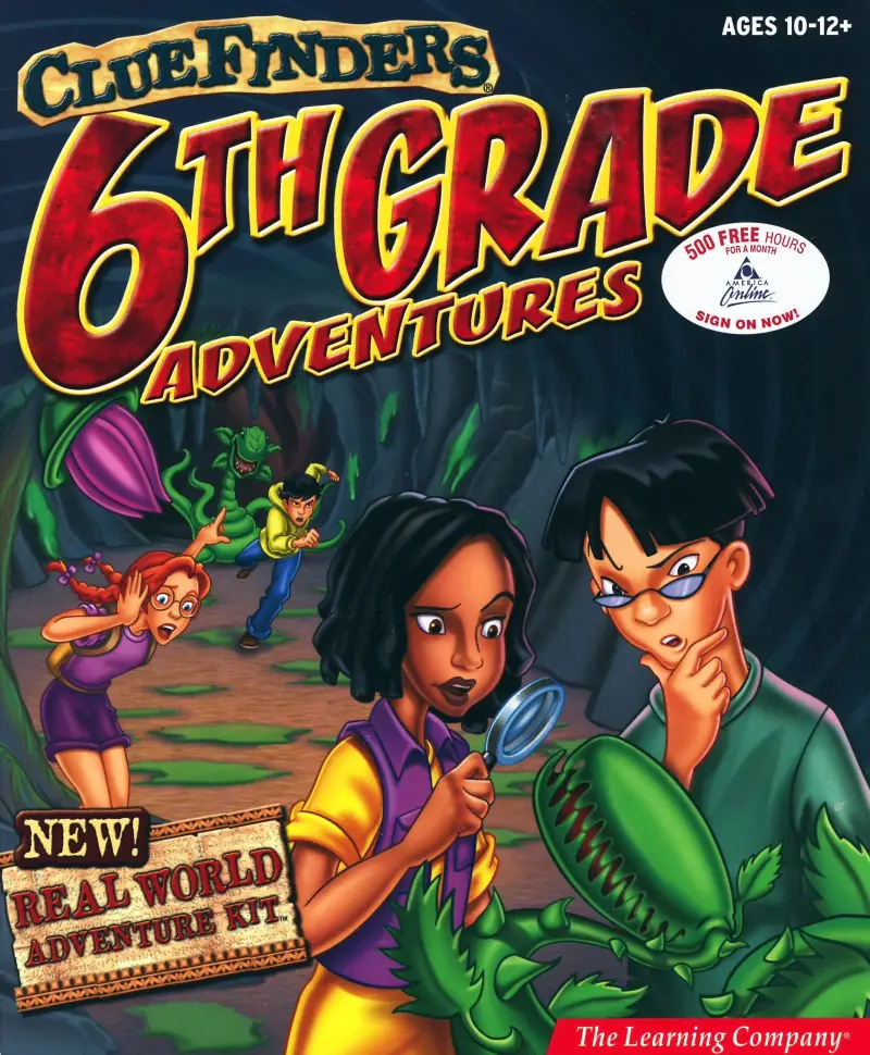 The ClueFinders 6th Grade Adventures: The Empire of the Plant People Game Cover