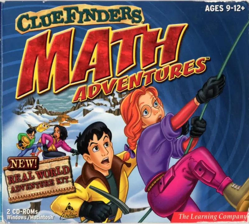 The ClueFinders Math Adventures: Mystery of the Himalayas Game Cover