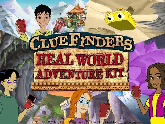 The ClueFinders Real World Adventure Kit Game Cover