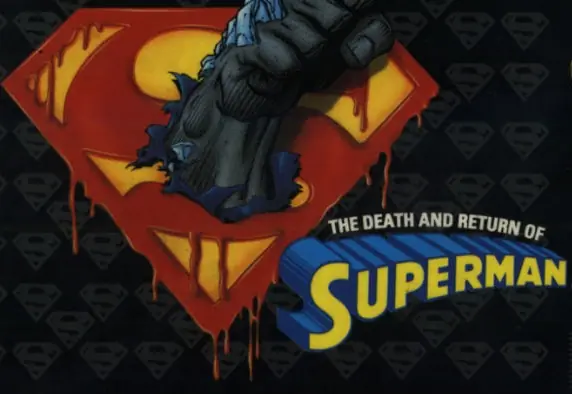 The Death and Return of Superman Game Cover