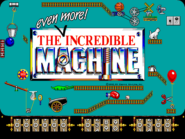 The Even More Incredible Machine Game Cover