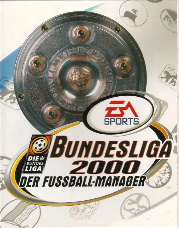 The F.A. Premier League Football Manager 2000 Game Cover