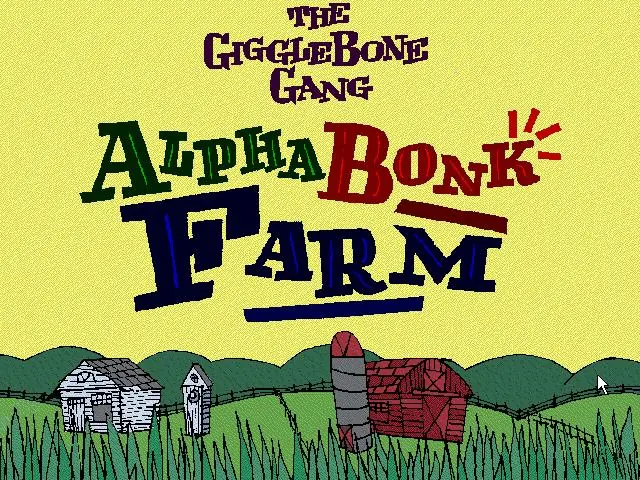 The Gigglebone Gang: Alphabonk Farm Game Cover