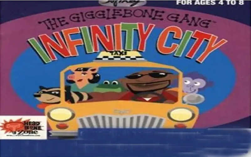 The Gigglebone Gang: Infinity City Game Cover