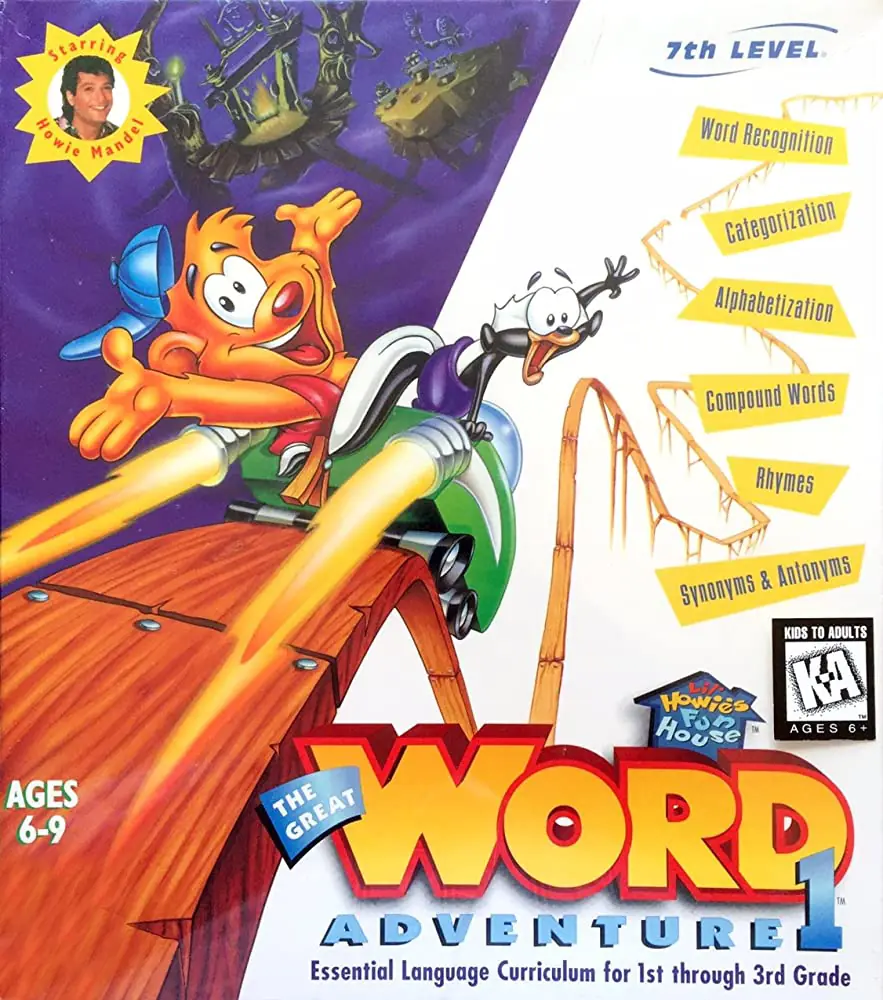 The Great Word Adventure 1 Game Cover