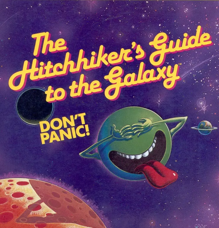 The Hitchhiker's Guide to the Galaxy Game Cover