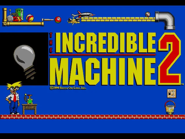 The Incredible Machine 2 Game Cover
