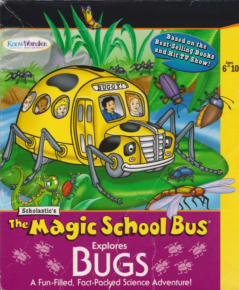 The Magic School Bus Explores Bugs Game Cover