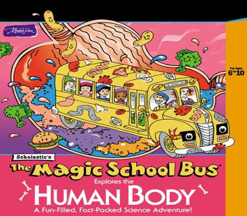 The Magic School Bus Explores the Human Body Game Cover