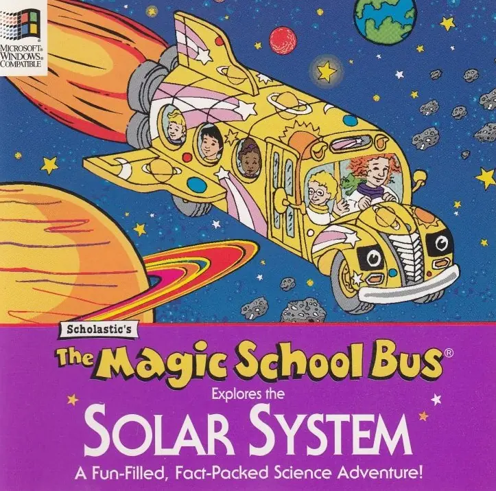 The Magic School Bus Explores the Solar System Game Cover