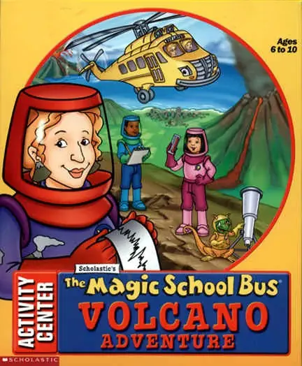 The Magic School Bus: Volcano Adventure Game Cover