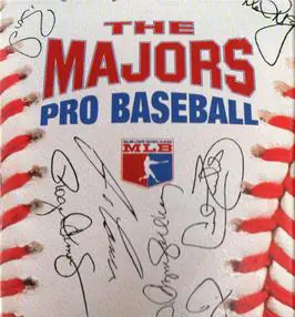 The Majors: Pro Baseball Game Cover