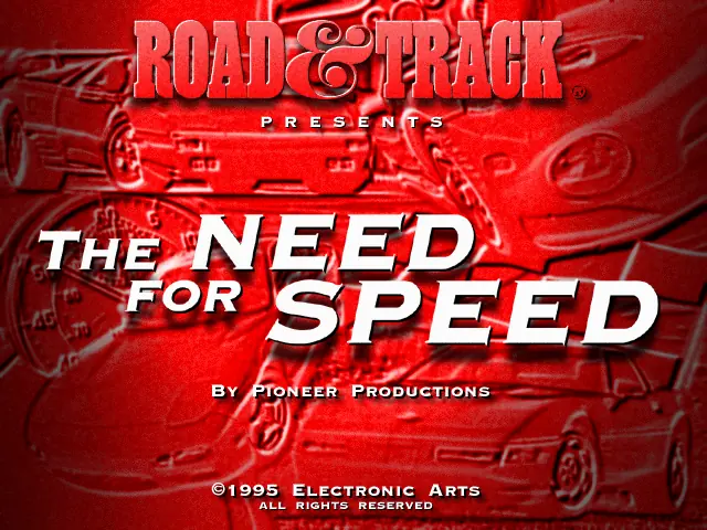 The Need for Speed Game Cover