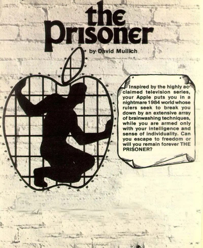 The Prisoner Game Cover