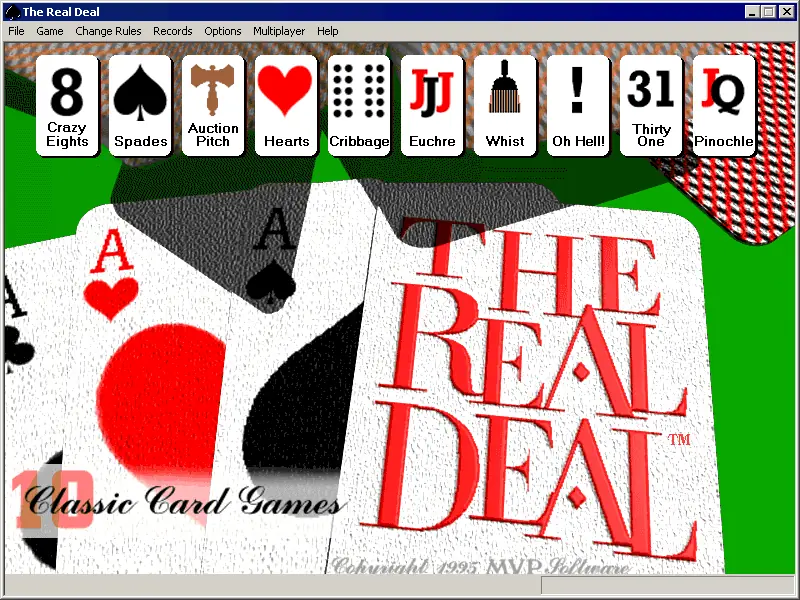 The Real Deal Game Cover