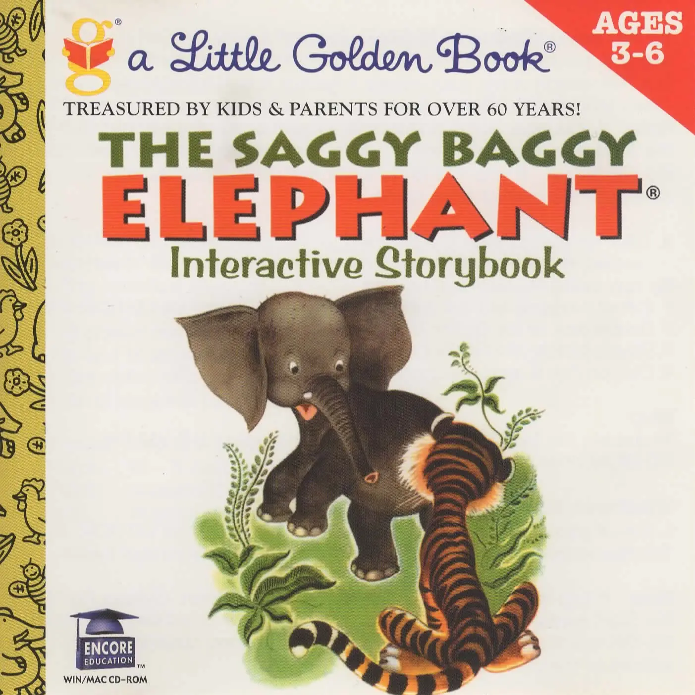 The Saggy Baggy Elephant - Interactive Storybook Game Cover