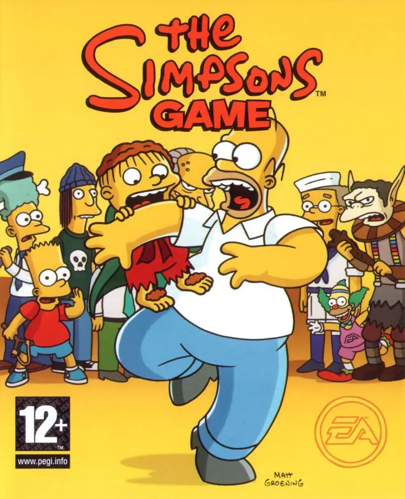 The Simpsons Game Cover