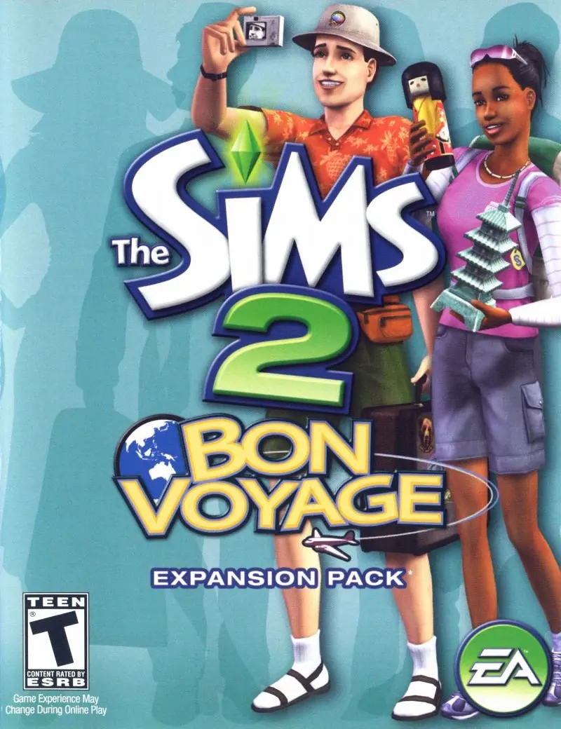 The Sims 2: Bon Voyage Game Cover