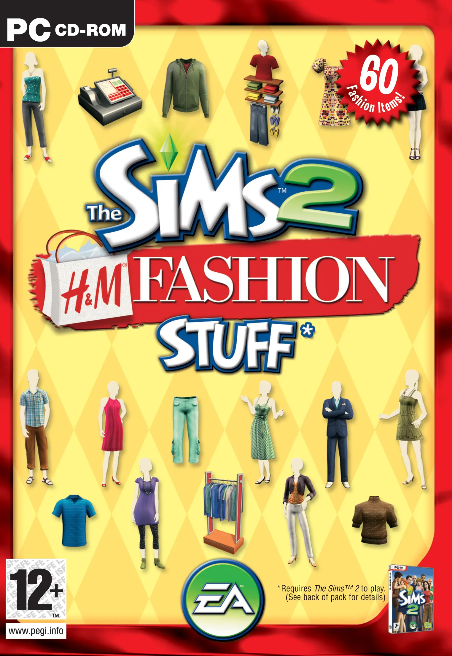 The Sims 2: H&M Fashion Stuff Game Cover
