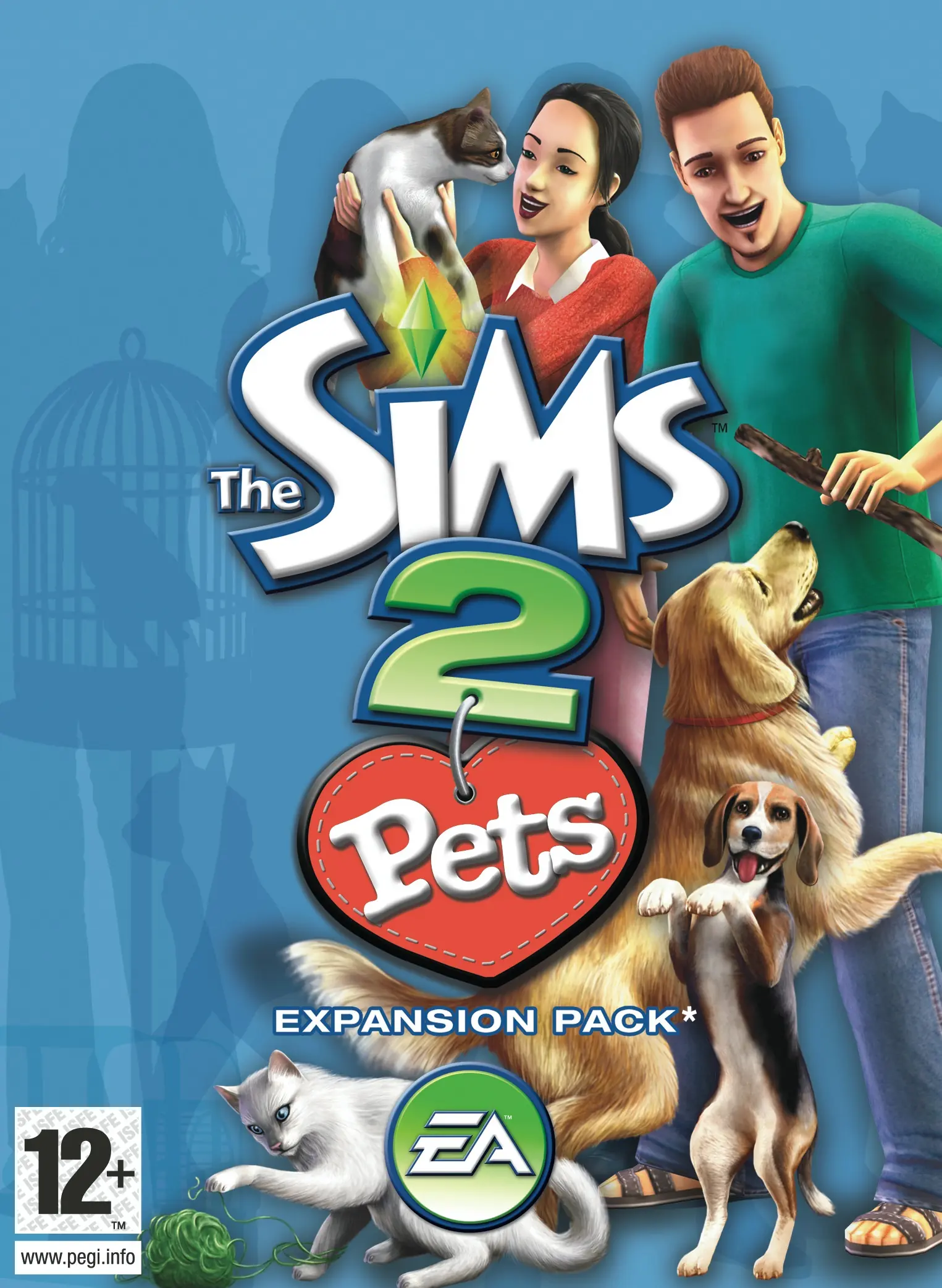 The Sims 2: Pets Game Cover