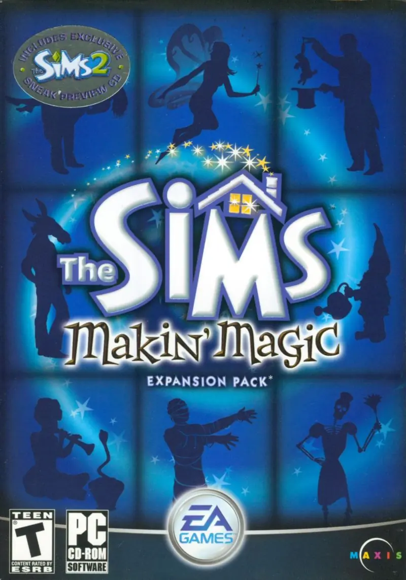 The Sims: Makin' Magic Game Cover