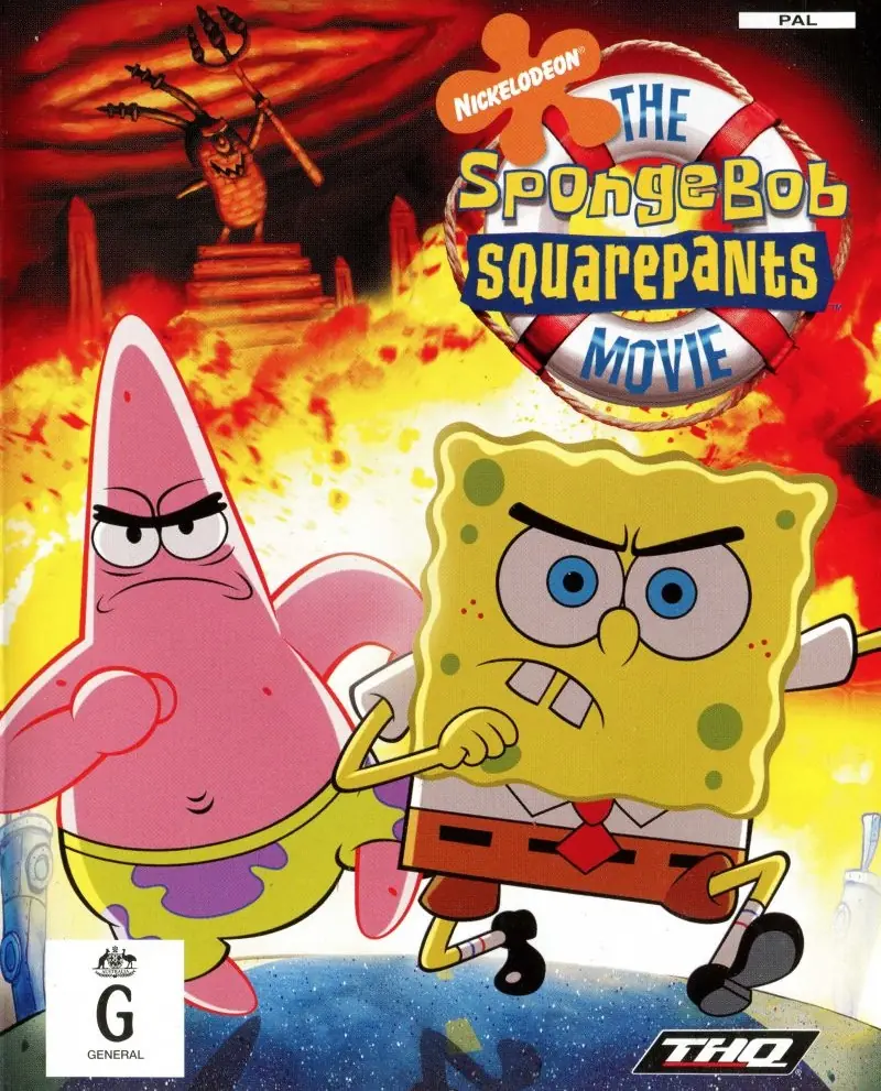 The SpongeBob SquarePants Movie Game Cover