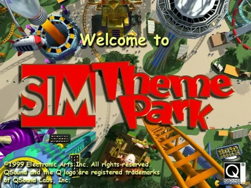 Theme Park World Game Cover