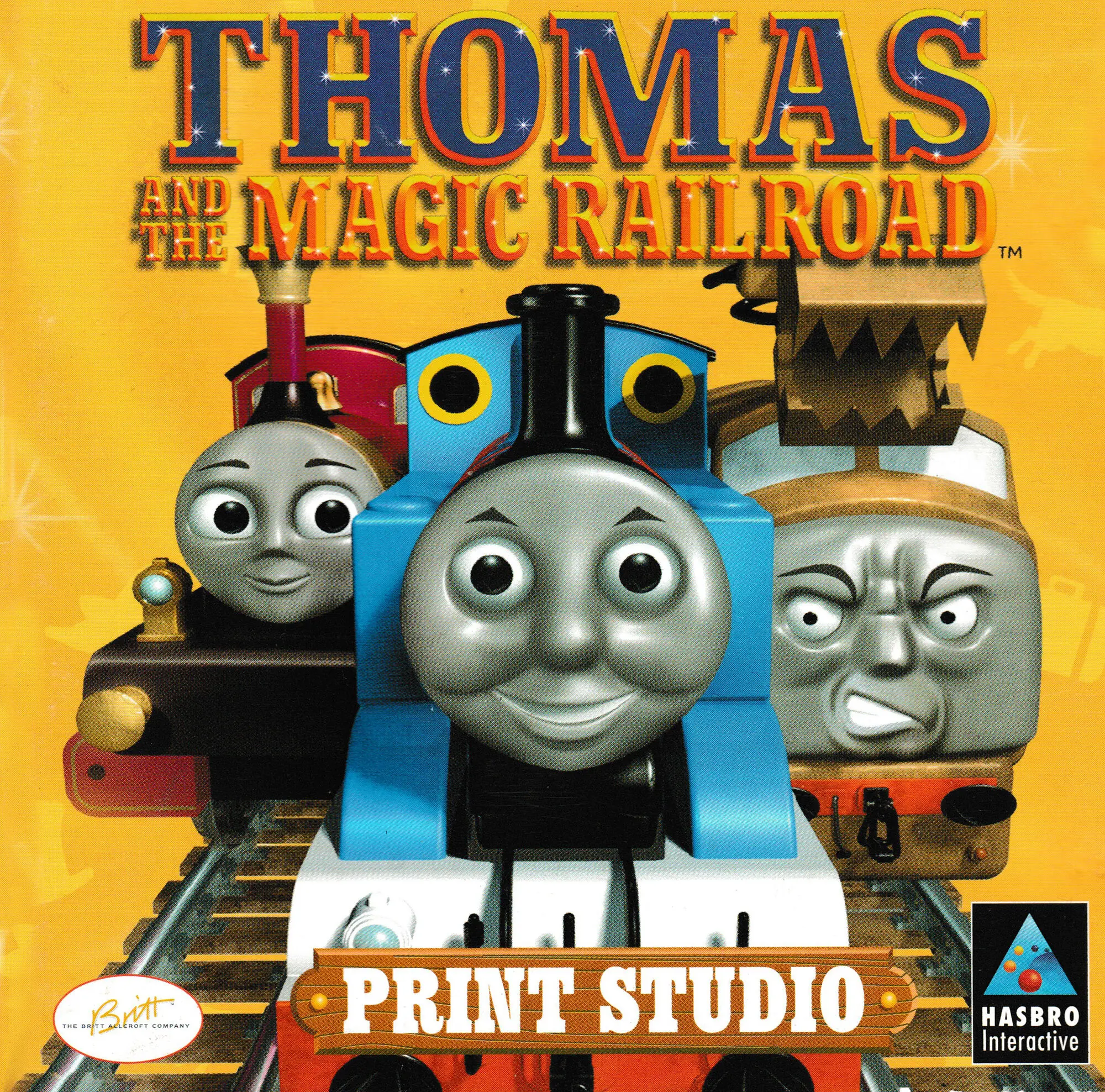 Thomas and the Magic Railroad Print Studio Game Cover