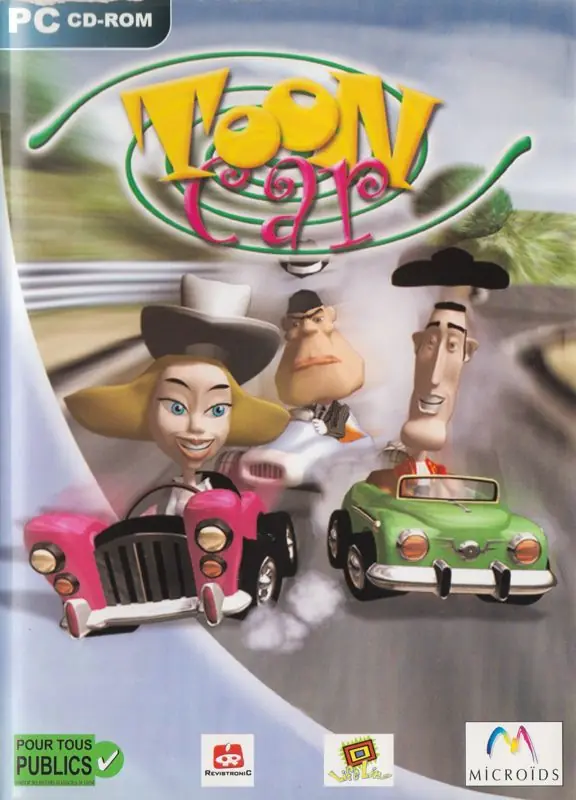 Toon Car: The Great Race Game Cover