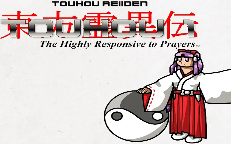 Touhou 1: Highly Responsive to Prayers Game Cover