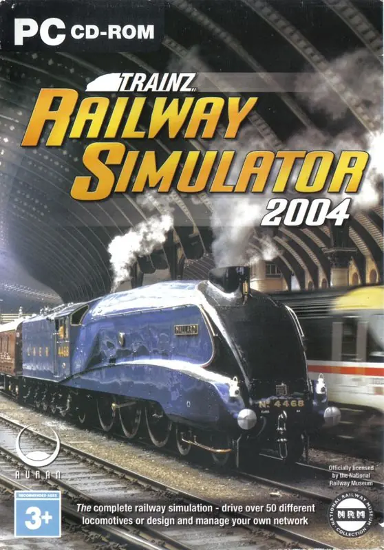 Trainz Railroad Simulator 2004 Game Cover