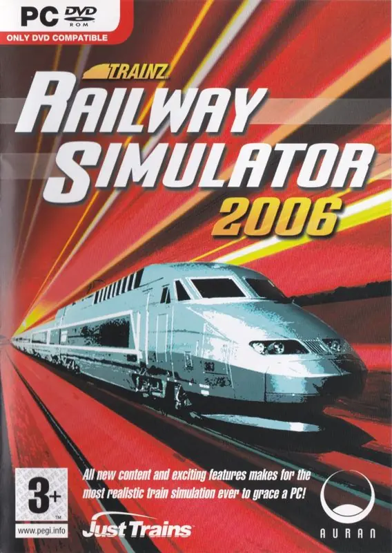 Trainz Railroad Simulator 2006 Game Cover