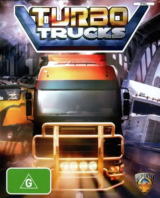 Turbo Trucks Game Cover
