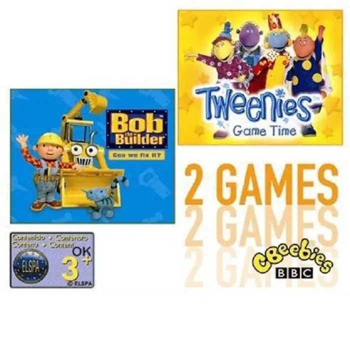 Tweenies: Game Time / Bob the Builder: Can We Fix It? Game Cover