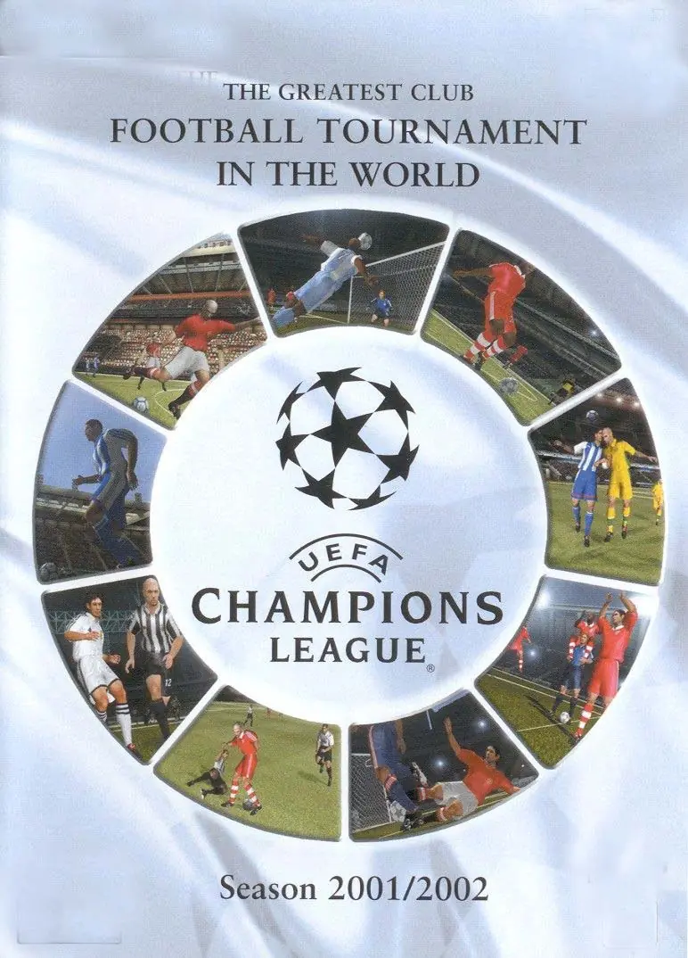 UEFA Champions League Season 2001/2002 Game Cover