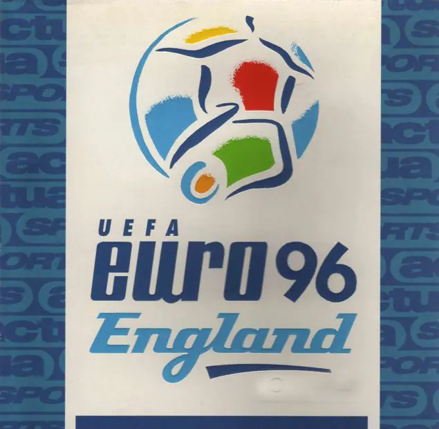 UEFA Euro 96 England Game Cover