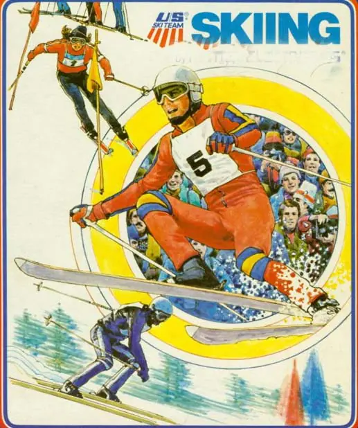 US Ski Team Skiing Game Cover