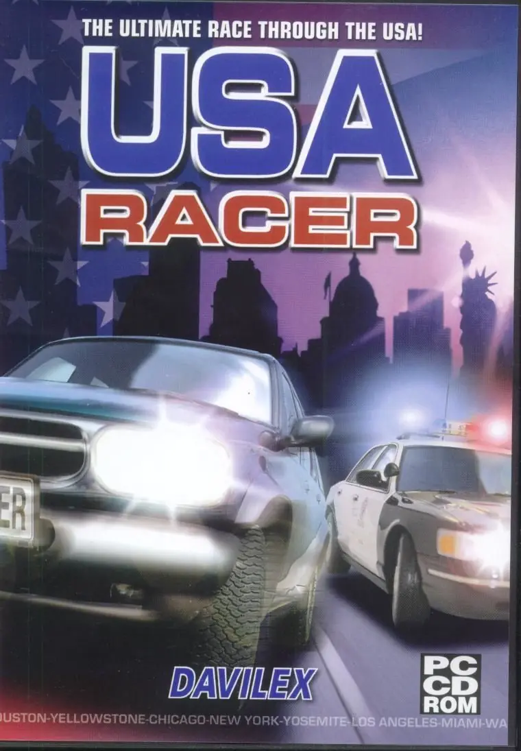 USA Racer Game Cover
