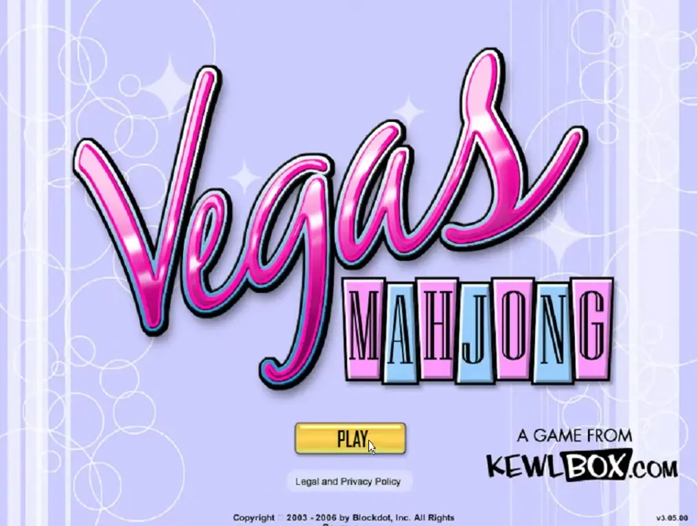 Vegas MahJong Game Cover