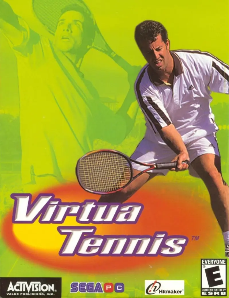 Virtua Tennis Game Cover