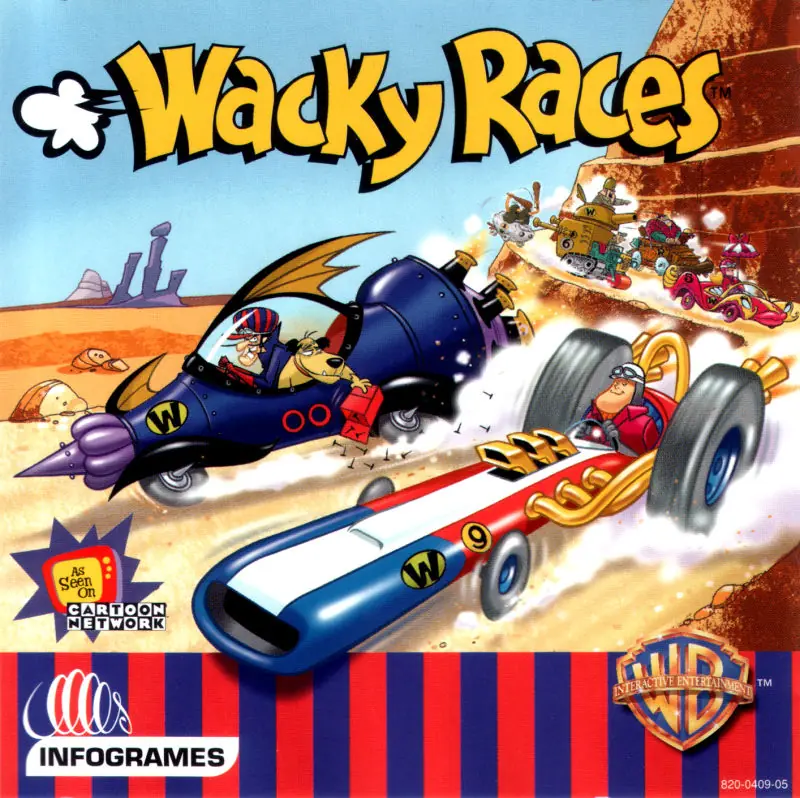 Wacky Races Game Cover