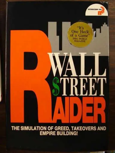 Wall $treet Raider Game Cover