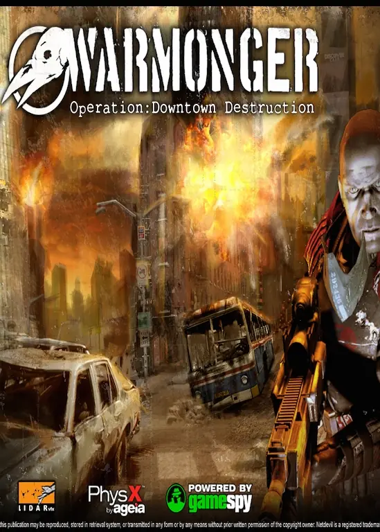 Warmonger: Operation - Downtown Destruction Game Cover