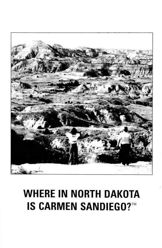 Where in North Dakota is Carmen Sandiego? Game Cover